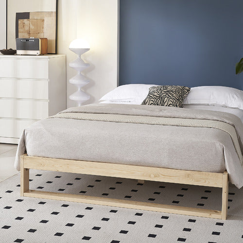 FINLAY WOODEN BED BASE