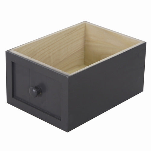 EVER DREAMING LIVING ELOISA BEDSIDE TABLE WITH WICKER BASKET