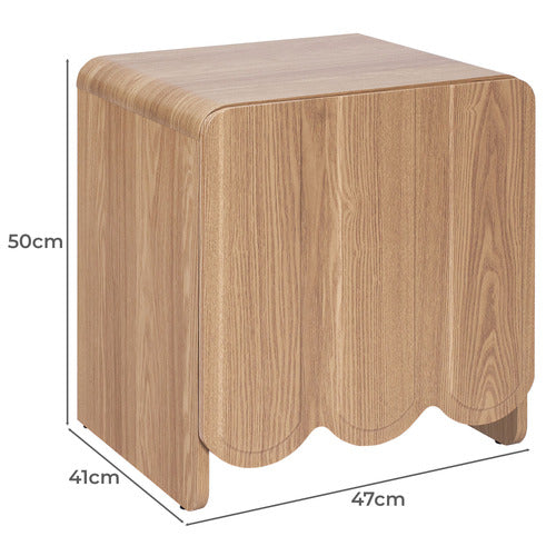 FIONA 1 DOOR BEDSIDE TABLE