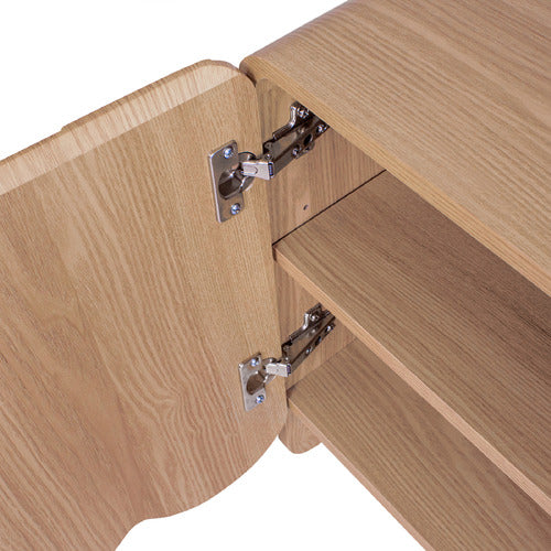180CM FIONA SCALLOPED 4 DOOR TV UNIT