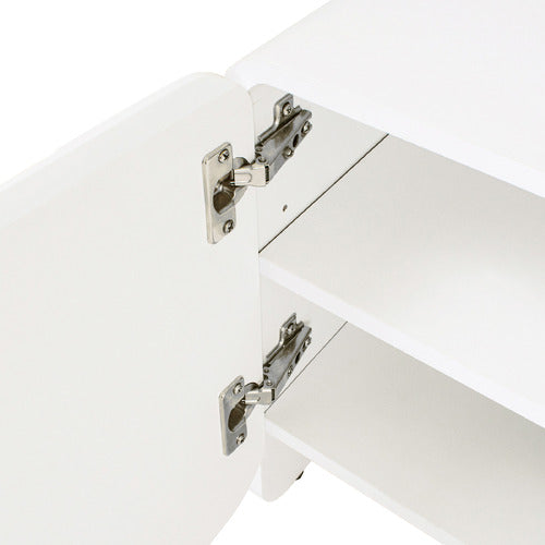 180CM FIONA SCALLOPED 4 DOOR TV UNIT