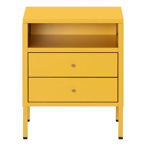HAVEN COVE FURNITURE TASSI 2 DRAWER BEDSIDE TABLE