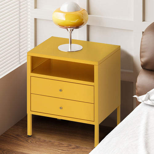 HAVEN COVE FURNITURE TASSI 2 DRAWER BEDSIDE TABLE