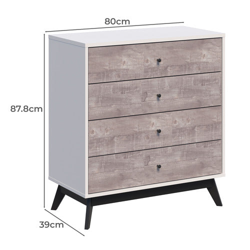 CAPE FURNITURE FLYNN 4 DRAWER CHEST