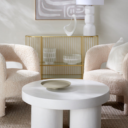 THE HOME COLLECTIVE FORMES UPHOLSTERED ARMCHAIR