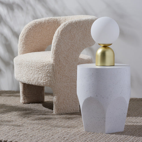 THE HOME COLLECTIVE FORMES UPHOLSTERED ARMCHAIR