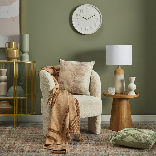 THE HOME COLLECTIVE FORMES UPHOLSTERED ARMCHAIR