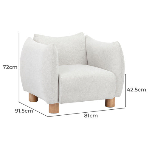 ORLANDO CHENILLE ARMCHAIR