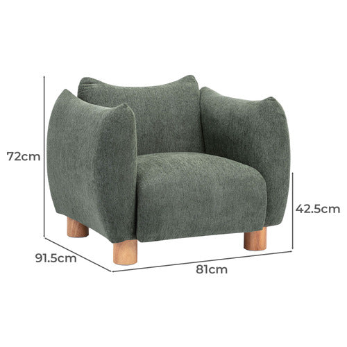 ORLANDO CHENILLE ARMCHAIR