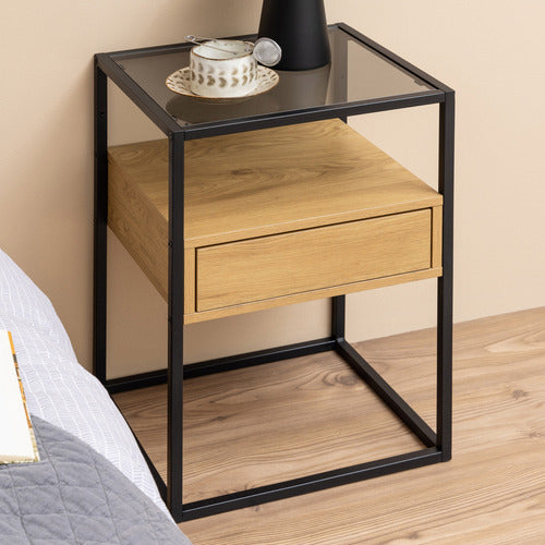 INNOVA STUDIO FRANZIA BEDSIDE TABLE