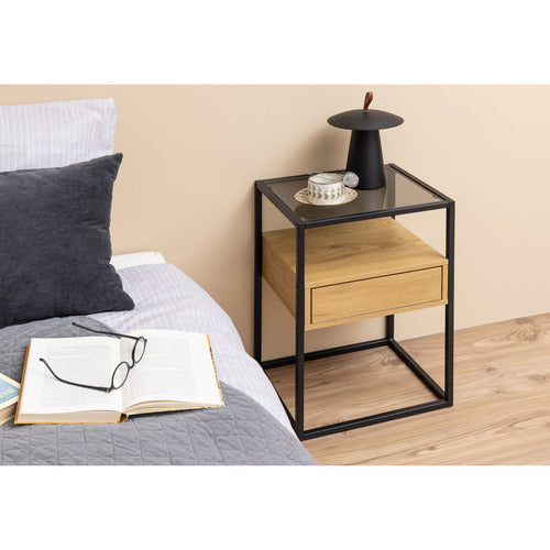 INNOVA STUDIO FRANZIA BEDSIDE TABLE