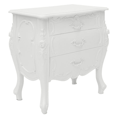 CARRINGTON FURNITURE FRENCH PROVINCIAL AUBREY BEDSIDE TABLE