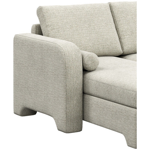 FRIDA 4 SEATER QUEEN SOFA BED WITH REVERSIBLE CHAISE