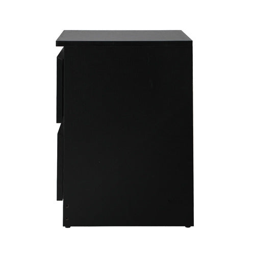 LIVING FUSION FYNCH 2 DRAWER BEDSIDE TABLE
