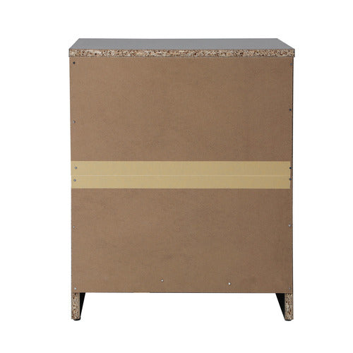 LIVING FUSION FYNCH 2 DRAWER BEDSIDE TABLE