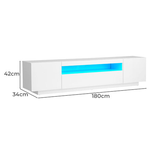 LIVING FUSION GALLAND ENTERTAINMENT UNIT WITH LED