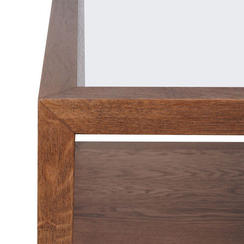 REXINGTON HOME GALVAN RECTANGLE OAK WOOD COFFEE TABLE