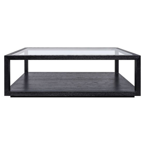 REXINGTON HOME GALVAN RECTANGLE OAK WOOD COFFEE TABLE