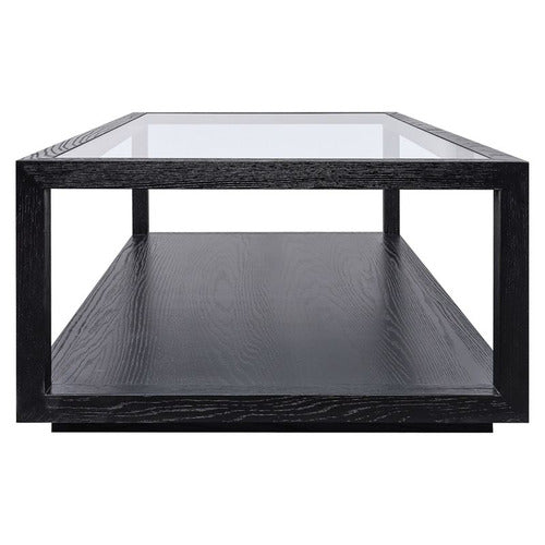 REXINGTON HOME GALVAN RECTANGLE OAK WOOD COFFEE TABLE