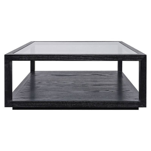 REXINGTON HOME GALVAN SQUARE OAK WOOD COFFEE TABLE