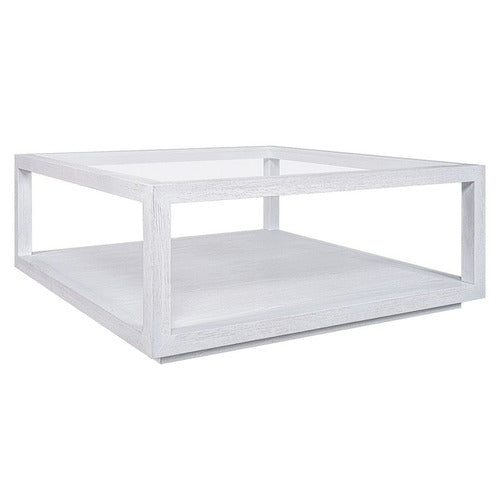 REXINGTON HOME GALVAN SQUARE OAK WOOD COFFEE TABLE