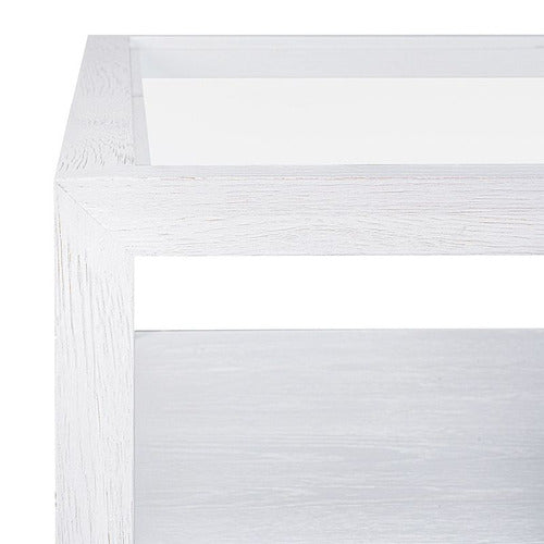 REXINGTON HOME GALVAN SQUARE OAK WOOD COFFEE TABLE