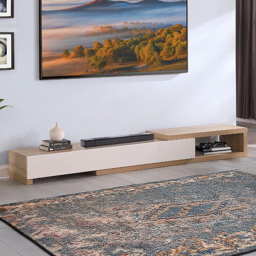 MONUMENT FURNITURE GARNEAU EXTENDABLE LOWLINE TV UNIT