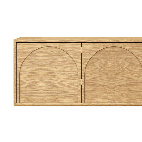 CONTINENTAL DESIGNS GAVIN 4 DOOR ARCH ENTERTAINMENT UNIT