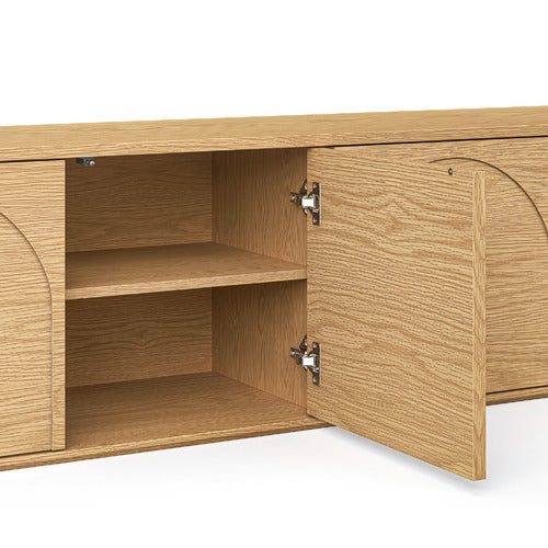 CONTINENTAL DESIGNS GAVIN 4 DOOR ARCH ENTERTAINMENT UNIT