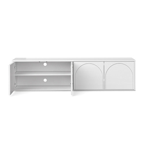 CONTINENTAL DESIGNS GAVIN 4 DOOR ARCH ENTERTAINMENT UNIT