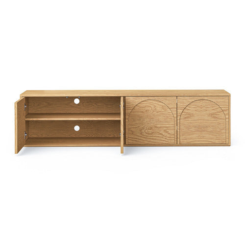 CONTINENTAL DESIGNS GAVIN 4 DOOR ARCH ENTERTAINMENT UNIT