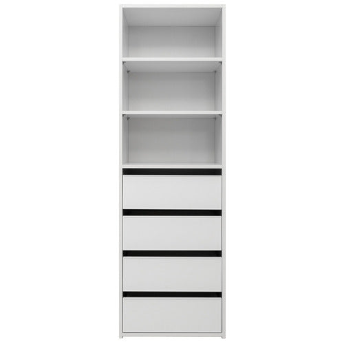 CAPEVIEW INTERIORS GENEVA SLIM SHAKER SHELF WARDROBE