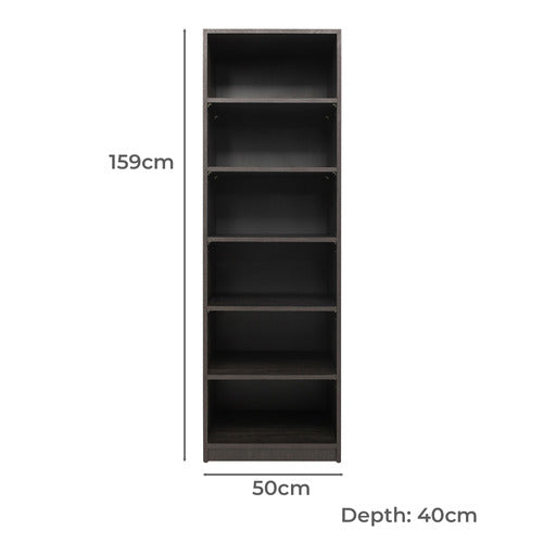 CAPEVIEW INTERIORS GENEVA 6 SHELF WARDROBE