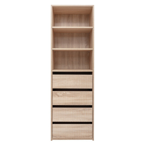 CAPEVIEW INTERIORS GENEVA FLUTED BUILT-IN WARDROBE