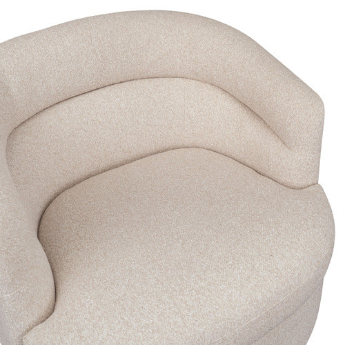 REXINGTON HOME GESPA BOUCLE SWIVEL ARMCHAIR