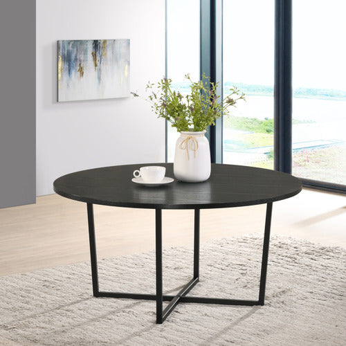 LUNA CO. GIFFORD ROUND COFFEE TABLE