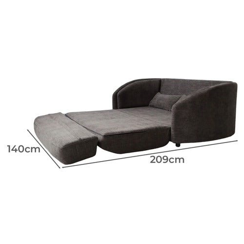 PALMGROVE LANE GIGI 2 SEATER FOLD OUT SOFA BED
