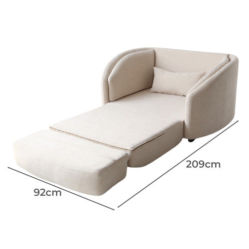 PALMGROVE LANE GIGI SINGLE FOLD OUT SOFA BED