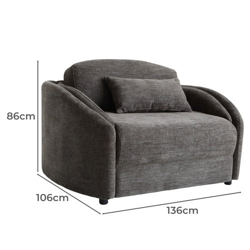 PALMGROVE LANE GIGI SINGLE FOLD OUT SOFA BED
