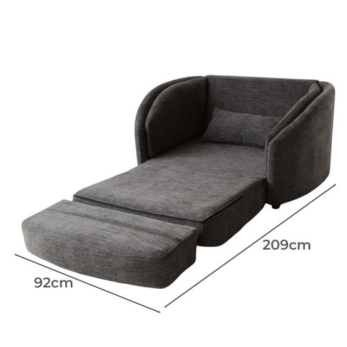 PALMGROVE LANE GIGI SINGLE FOLD OUT SOFA BED