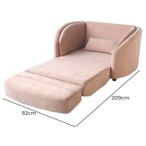 PALMGROVE LANE GIGI SINGLE FOLD OUT SOFA BED