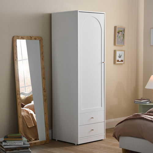 GINA 1 DOOR 2 DRAWER WARDROBE
