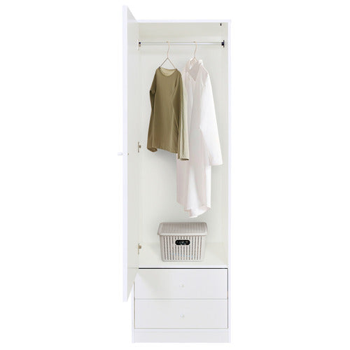 GINA 1 DOOR 2 DRAWER WARDROBE