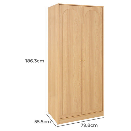 GINA ARCH 2-DOOR WARDROBE