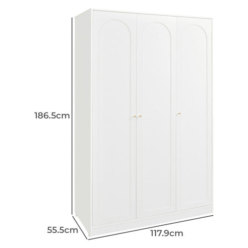 GINA 3 DOOR WARDROBE