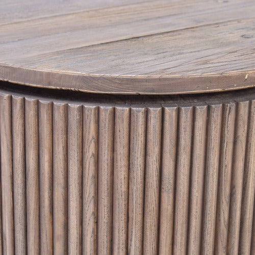 CHARTWELL HOME GIOVAN RECLAIMED ELM WOOD COFFEE TABLE