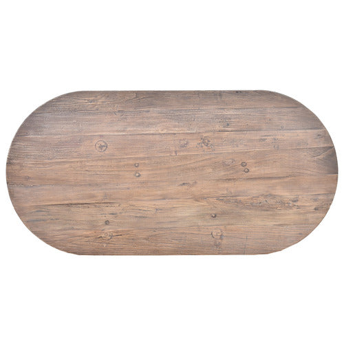 CHARTWELL HOME GIOVAN RECLAIMED ELM WOOD COFFEE TABLE
