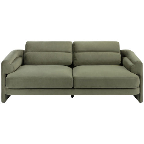 GISELLE 3 SEATER VELVET SOFA