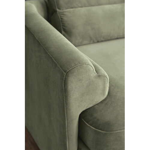 GISELLE 3 SEATER VELVET SOFA