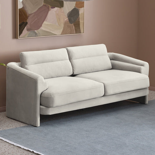 GISELLE 3 SEATER VELVET SOFA